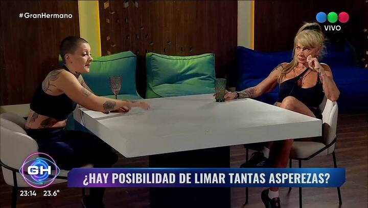 El cara a cara de Juliana e Isabel en Gran Hermano
