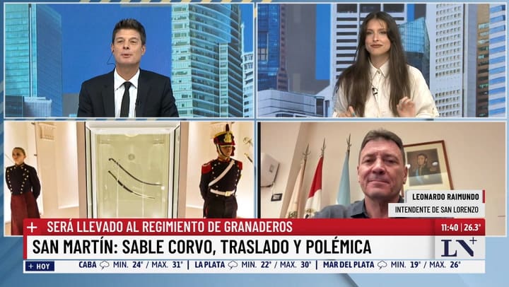 Leonardo Raimundo, intendente de San Lorenzo