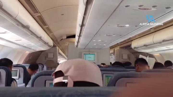 Un vuelo en China sufrió un desperfecto y atemorizó a los pasajeros