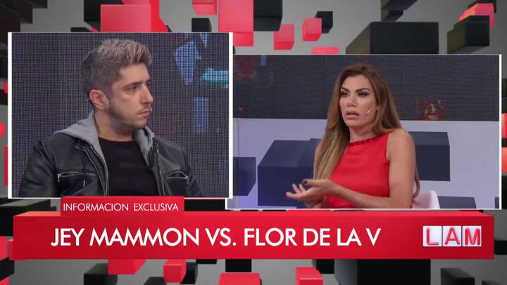 El cruce entre Jey Mammón y Florencia de la V