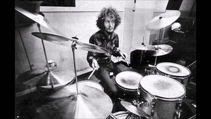 Ginger Baker y un gran solo de guitarra - Fuente: YouTube