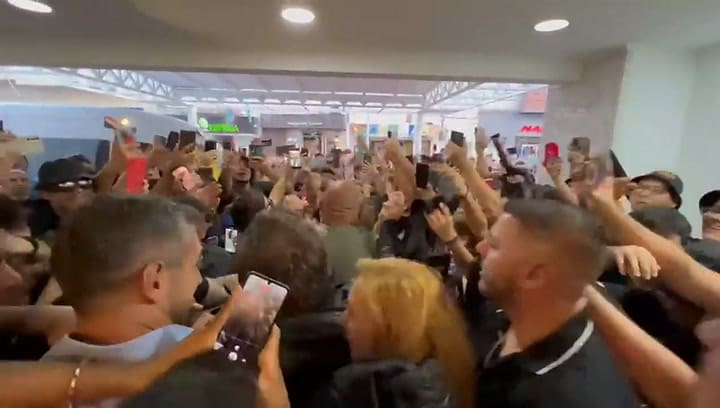 Milei hizo campaña en La Rioja