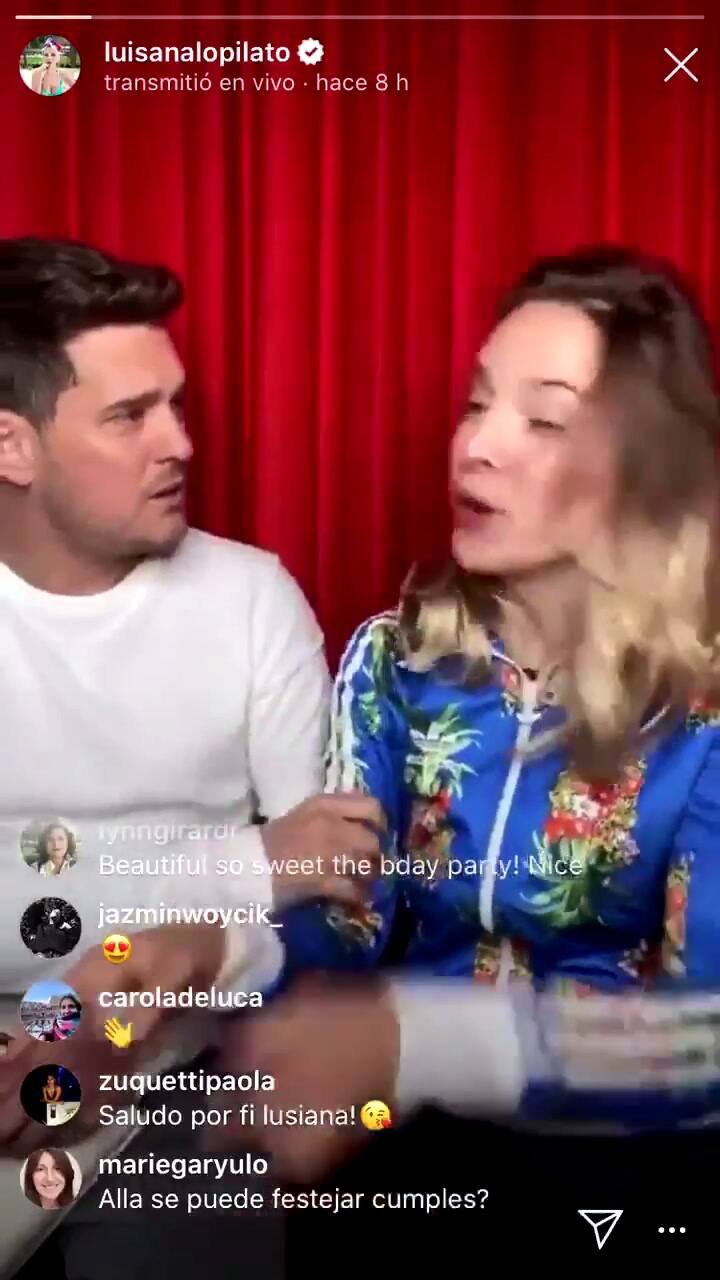 El nuevo polémico video de Luisana Lopilato y Michael Bublé - Fuente: Twitter