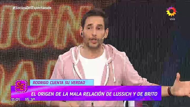 Rodrigo Lussich recordo el origen de su mala relacion con Angel de Brito