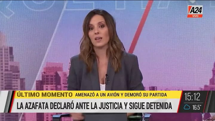 Guido Süller habló sobre Daniena Carbone, la azafata detenida