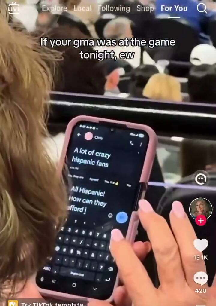 Usuarios y aficionados respondieron con fotos y mensajes que reivindicaron su presencia en el estadio