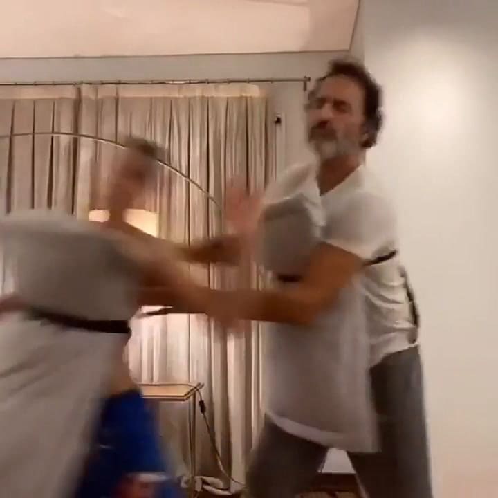 El Pillow Challenge de Martín Seefeld y su hijo Pedro que revolucionó las redes