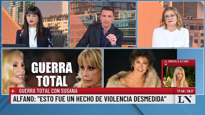 Graciela Alfano se mostró decepcionada por los dichos de Ángel de Brito