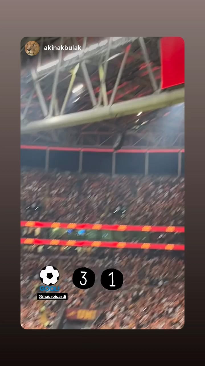 El festejo eufórico de la China Suárez tras el triunfo del Galatasaray