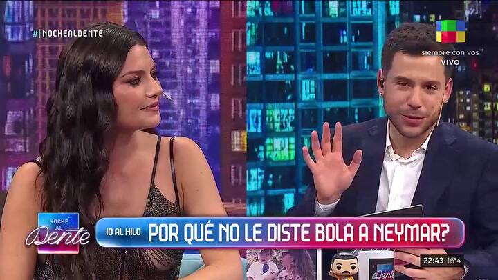 Sofía Jujuy habló del intento de Neymar por conquistarla