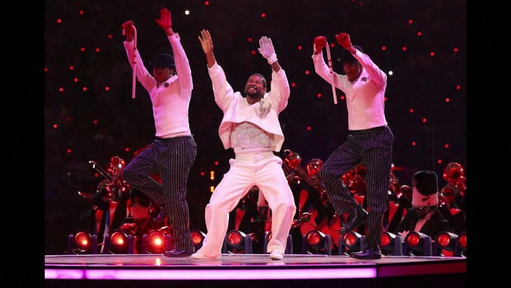 Usher en el Super Bowl 2024
