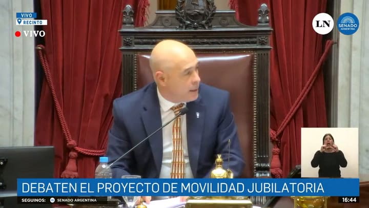 Senadores Quorum Para El Proyecto De Movilidad Jubilatoria