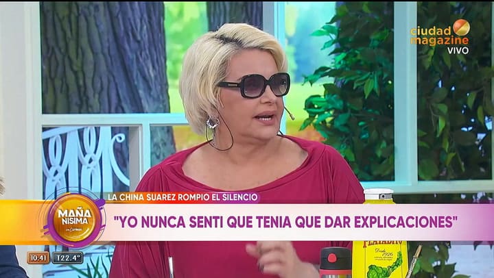 La picante observación de Carmen Barbieri sobre la entrevista de la China Suárez