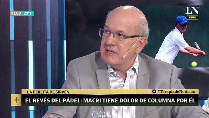 El revés del pádel: Un dolor de columna para Mauricio Macri