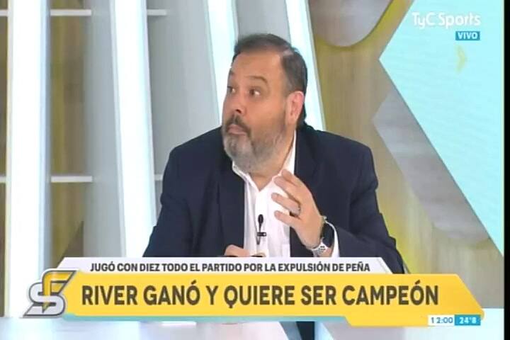 Leo Farinella: 'Gallardo le demostró a Boca que se puede jugar con diez'
