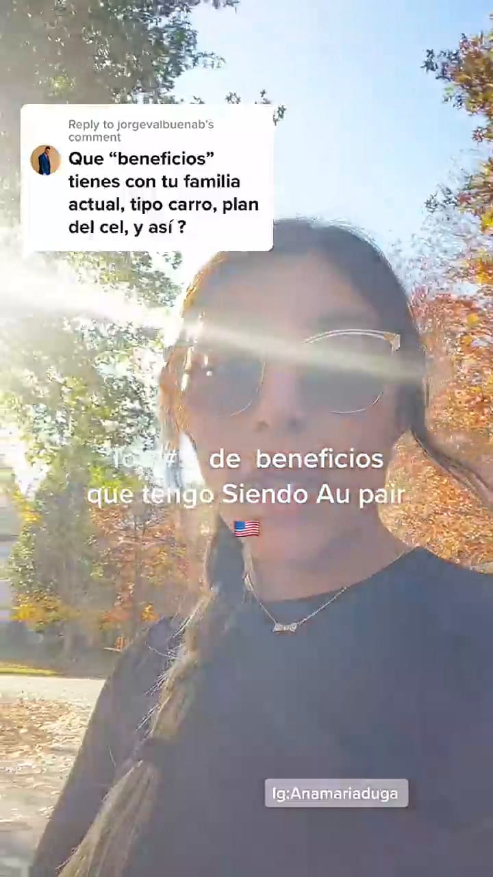 Dijo cómo es ser au pair en EE.UU.