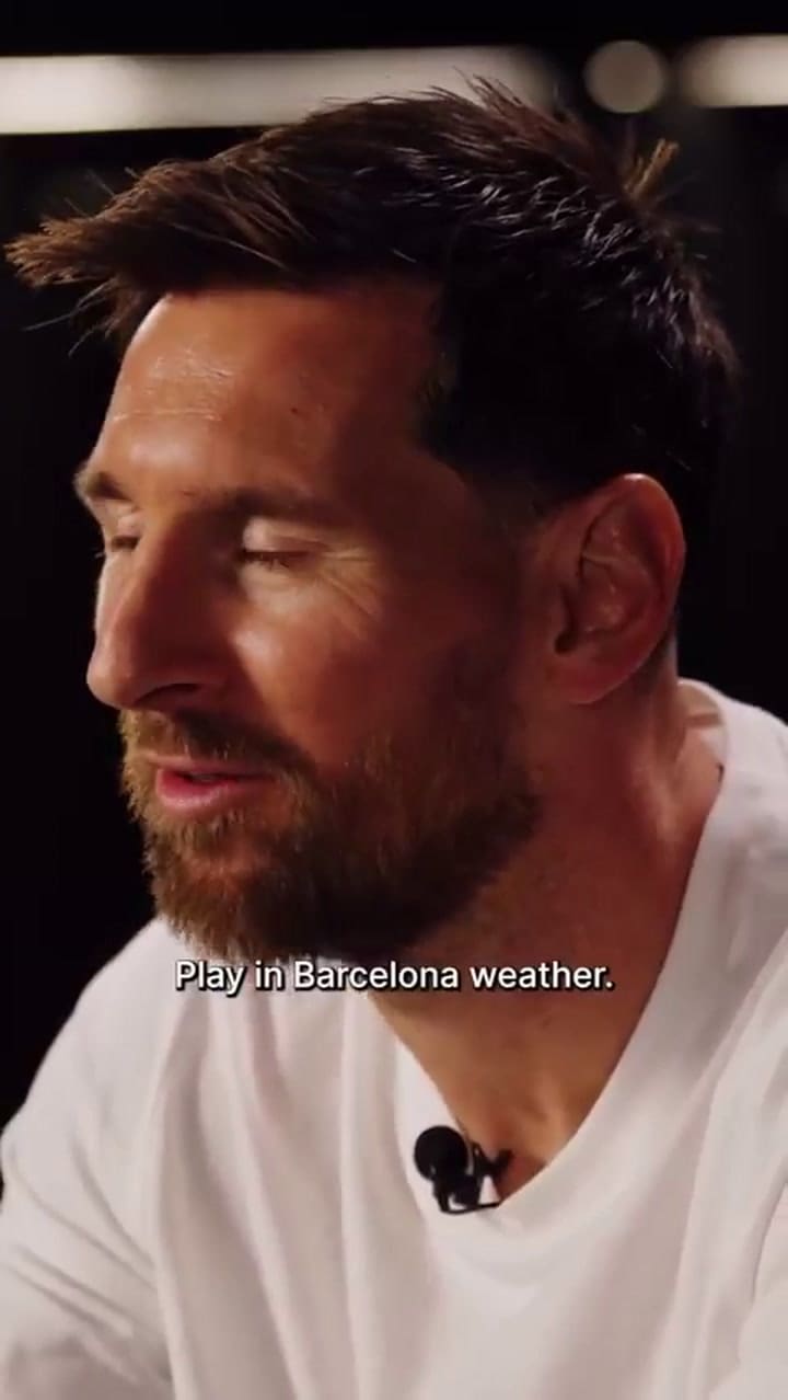 El ping-pong que respondió Lionel Messi