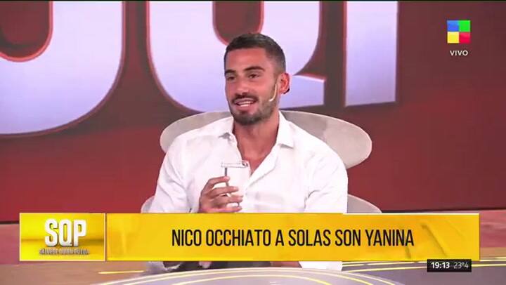 Nico Occhiato habló por primera vez de los temas que le compuso Flor Vigna