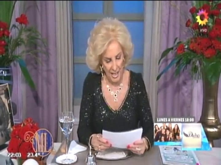 Mirtha Legrand sobre su encuentro con Mauricio Macri