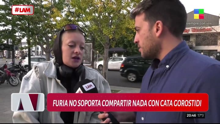 Furia cargó contra Catalina Gorostidi de Gran Hermano