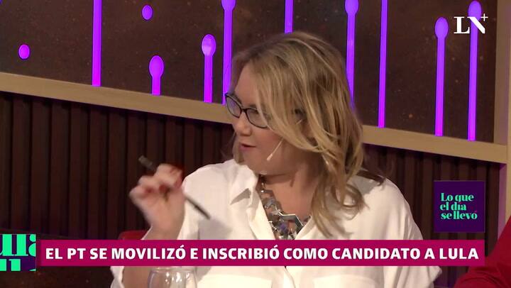 El PT se movilizó e inscribió como candidato a Lula