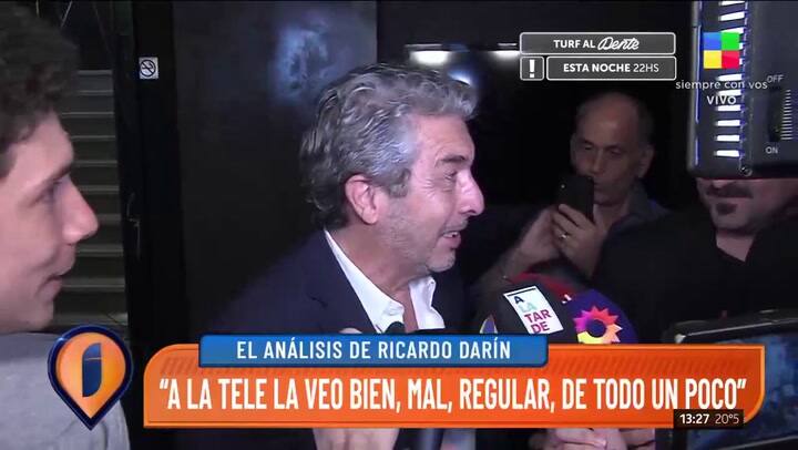El comentario de Ricardo Darín sobre Wanda Nara como conductora
