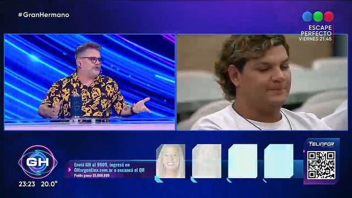 Seba de Caro analiza la pelea entre Emmanuel y Catalina en Gran Hermano