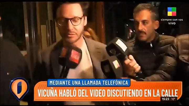 La furia de Benjamín Vicuña cuando le preguntaron por la China Suárez