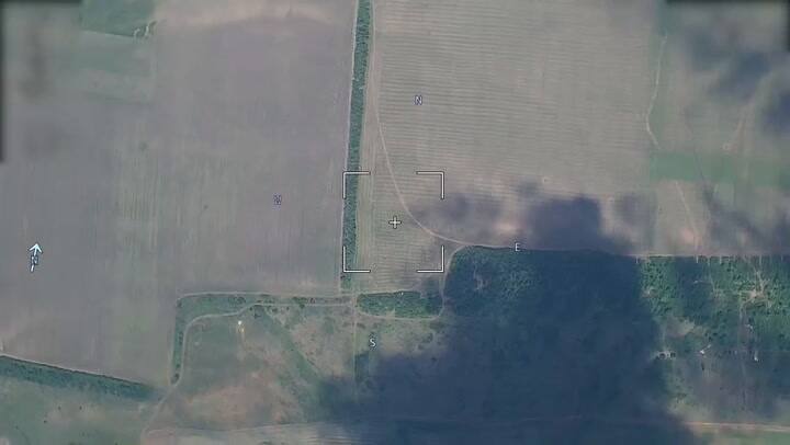 Rusia mostró el momento en que un obús M109 es destruido