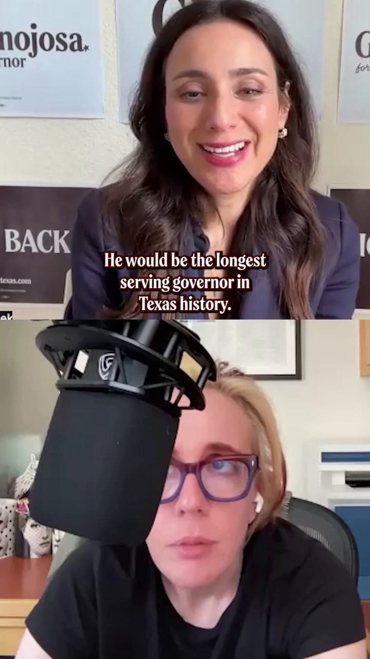 Gina Hinojosa criticó a Abbott por la reelección indefinida en Texas