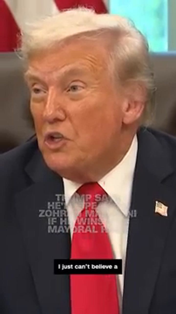 Donald Trump afirmó que hablaría con Mamdani en caso de ganar las elecciones