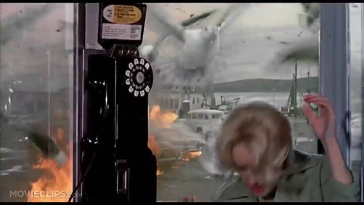 Fragmento de la película Los pájaros, de Alfred Hitchcock - Fuente: Youtube