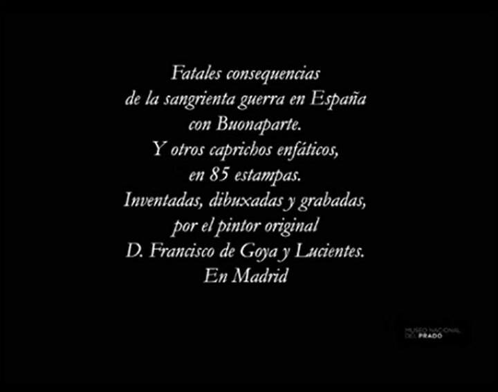 Los desastres de la guerra, de Francisco de Goya