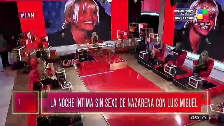 Nazarena Vélez reveló por qué rechazó pasar la noche con Luis Miguel
