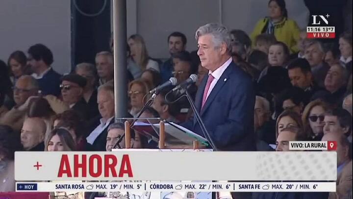 Nicolas Pino en La Rural