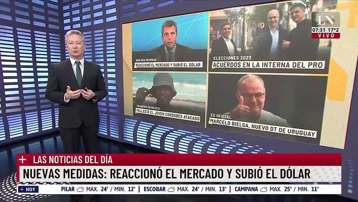 Nuevas medidas: reaccionó el mercado y subió el dólar