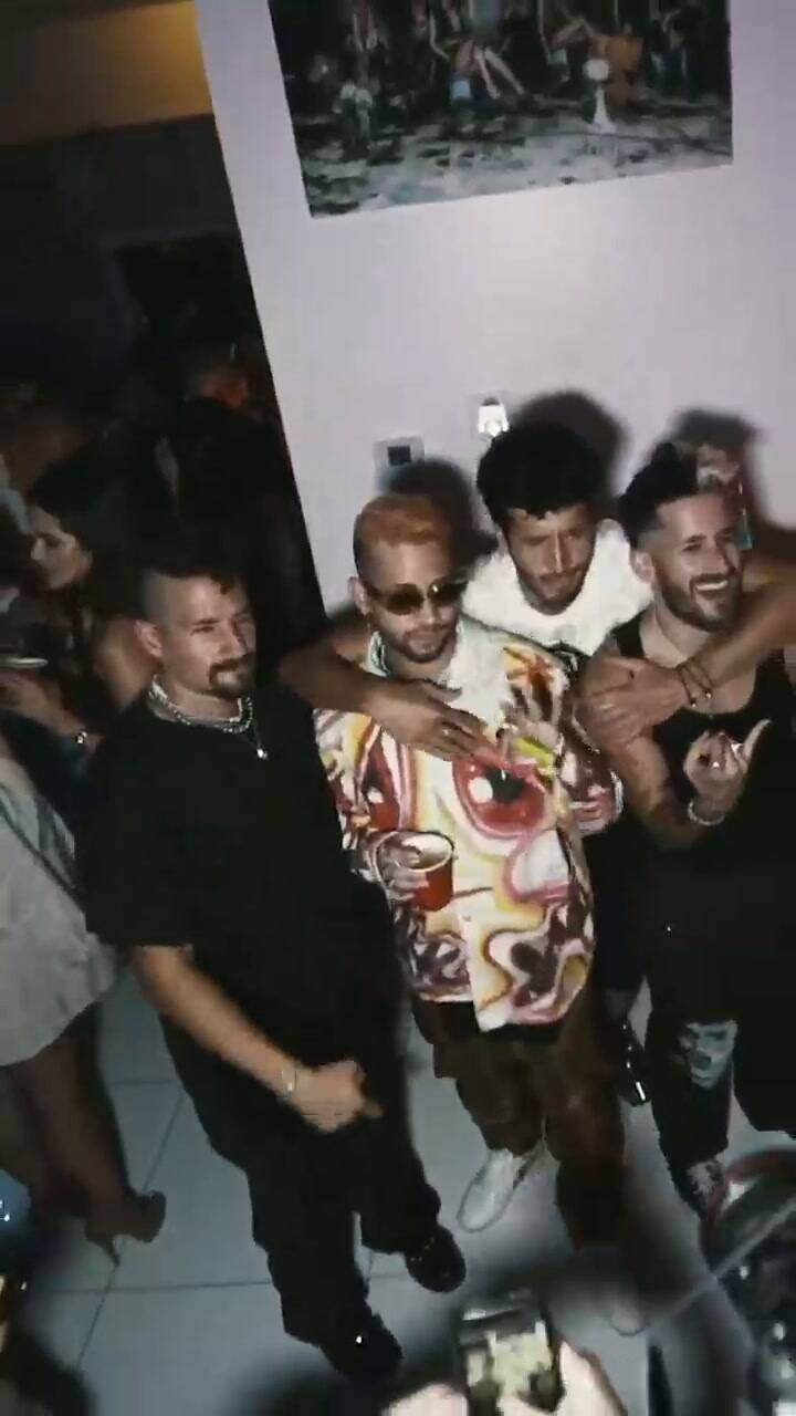Mau y Ricky Montaner organizaron una fiesta privada en Miami con sus amigos famosos