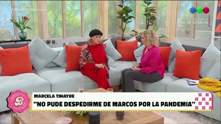 Marcela Tinayre reveló la emotiva carta que le dejó Marcos Gastaldi antes de morir