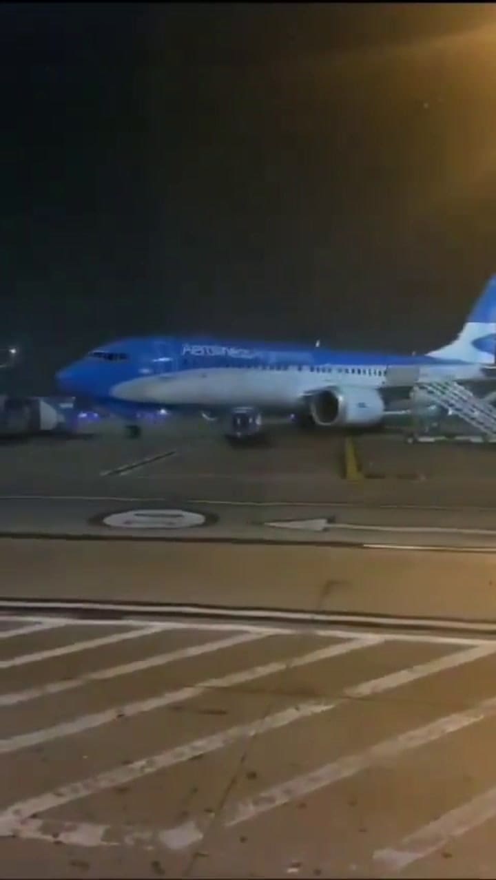 Así estuvo Aeroparque