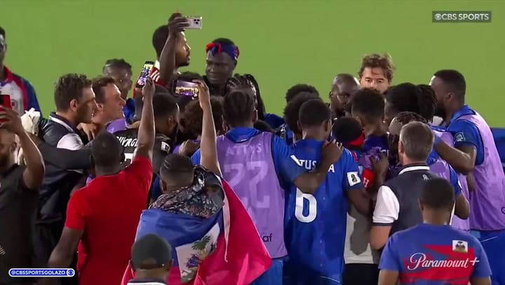 Haití desata el festejo de la clasificación al Mundial 2026 (GIF)