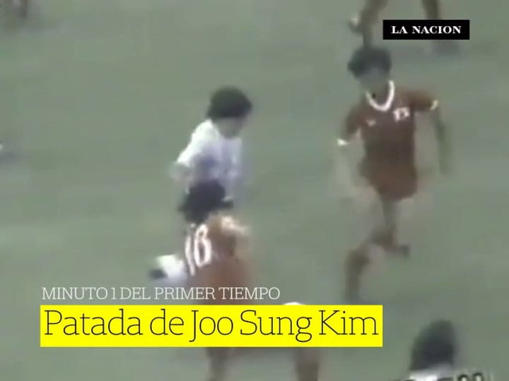 Las 11 infraciones a Maradona