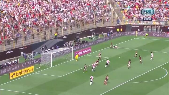 Los tres goles de la final de la Copa Libertadores. Fuente: Fox Sports