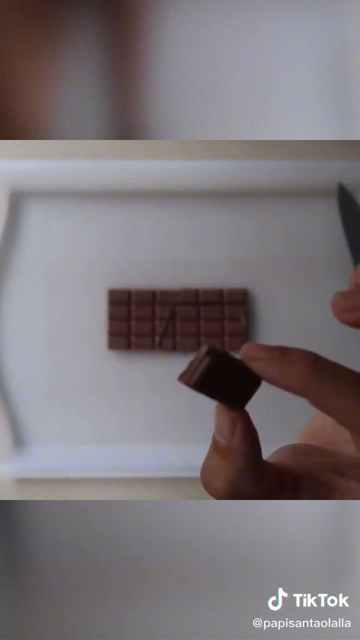 El truco viral para robar chocolate que se volvió tendencia en TikTok