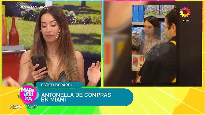 Anto Roccuzzo visito una jugueteria en Florida