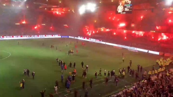 El AEK de Matías Almeyda salió campeón de la liga de Grecia