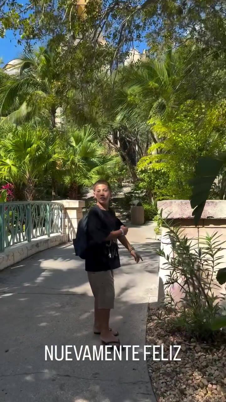 Las vacaciones familiares de Jimena Barón