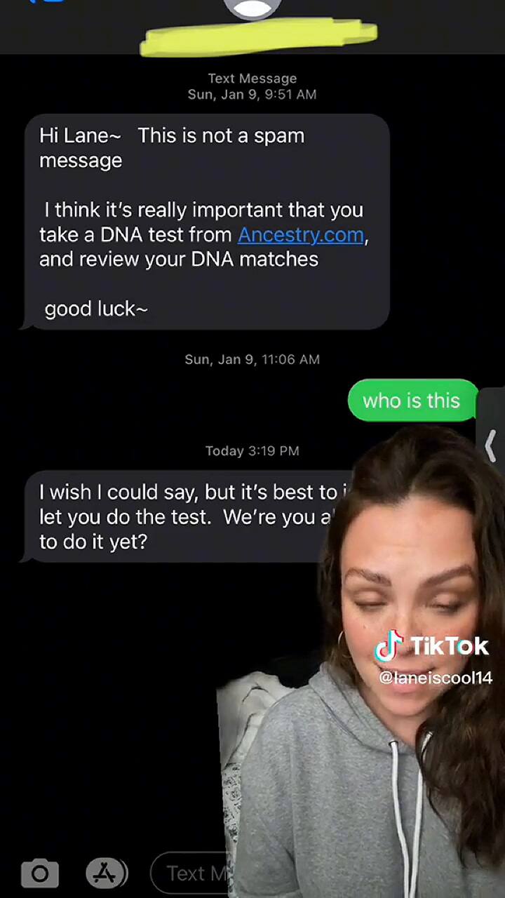 Descubrió quién era su padre biológico y se viralizó en Tiktok