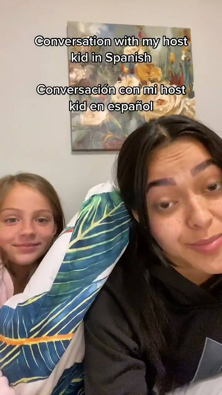 Así fueron las clases que una au pair les dio a sus host kids