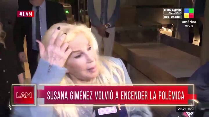 Susana Giménez habló sobre Jey Mammón