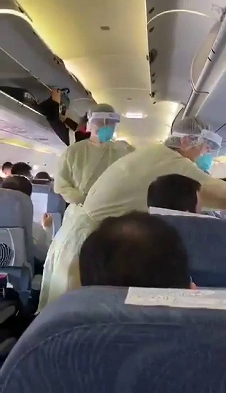 Activan protocolos de seguridad en puntos aéreos con viajes directos a China - Fuente: Twitter